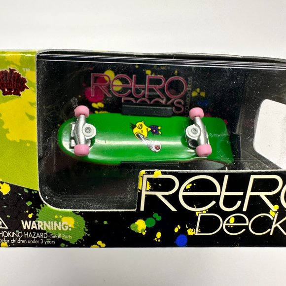 Retro Decks Collectibles Skateboard Fingerboard  - Picture 2 of 8